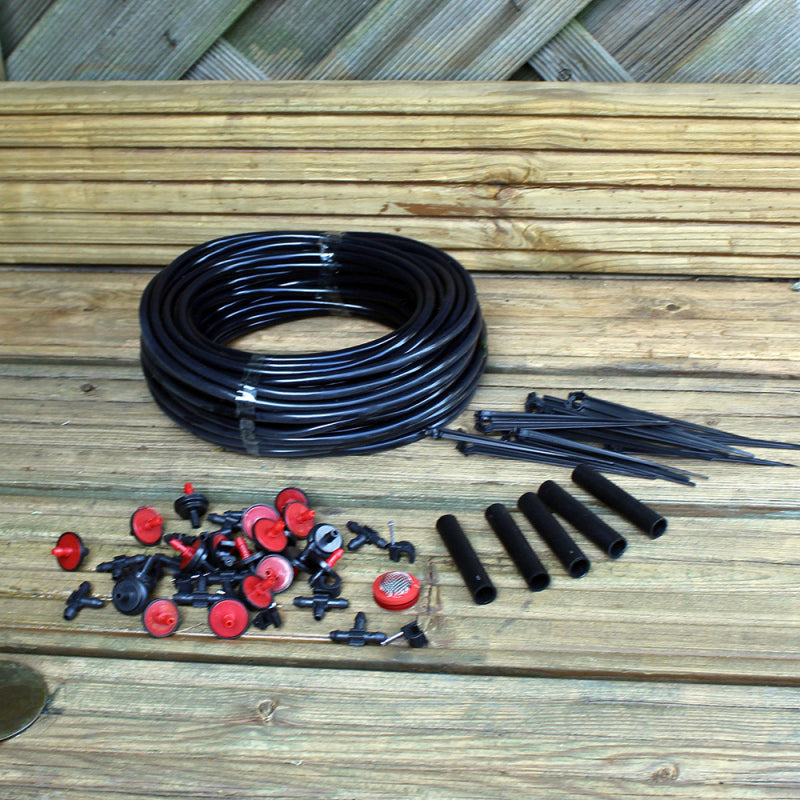 23m Micro Irrigation Watering Kit Automatic Garden Plant Greenhouse Water System 23m Micro Irrigation Watering Kit Automatic Garden Plant Greenhouse Water System